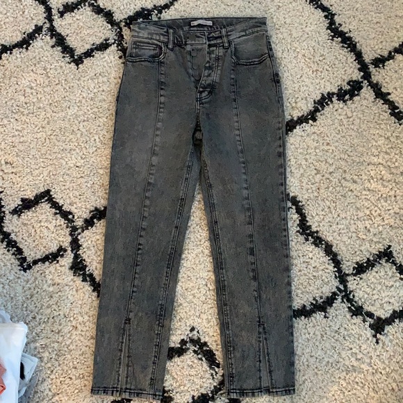 Black washed denim - Picture 1 of 3